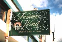 Summer Wind sign